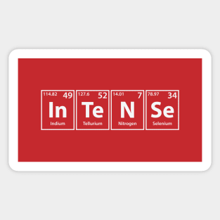 Intense Elements Spelling Sticker